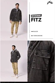 קורדרוי כהה ג׳אקט מעיל