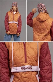 מעיל סגור ראסטי מידה s