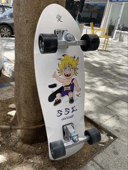 סרף סקייט מקצועי עם קרש קל ונוח במיוחד