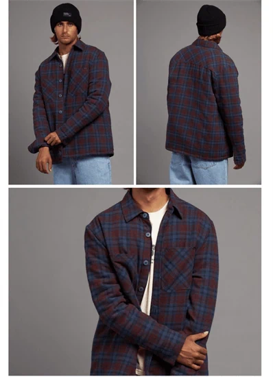 ג׳אקט  (בפנים מעיל) כחול אדום