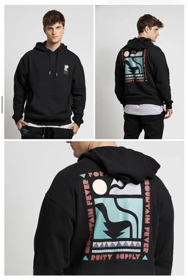 קפוצ׳ון שחור אולד סקול ראסטי