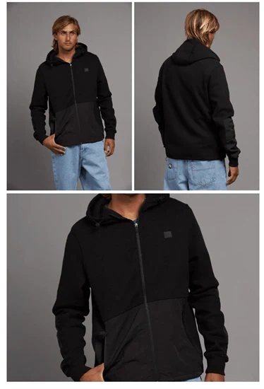 ג׳אקט פרווה שחור