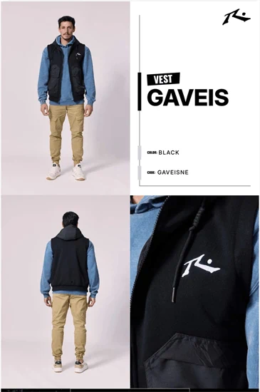 וסט שחור שחור גם נדיר