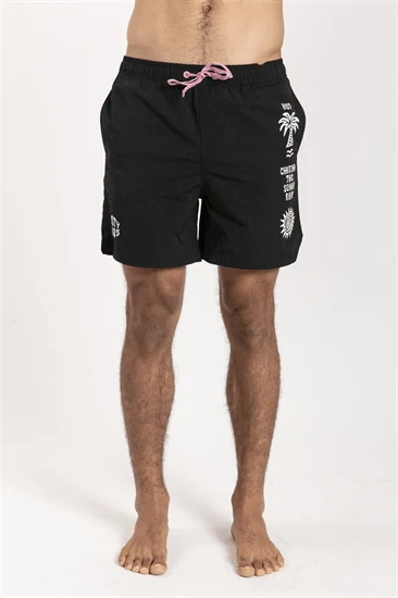 מכנס גלישה של ראסטי כיסים קצר גומי